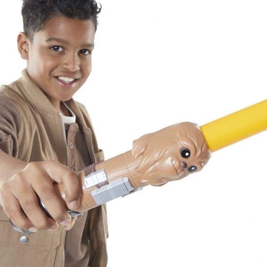 Hasbro Disney Star Wars: Lightsaber Squad - Chewbacca Extendable Orange Lightsaber (F7417)