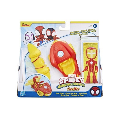 Hasbro Marvel: Spidey and his Amazing Friends - Iron Man & Iron Racer (F7458)