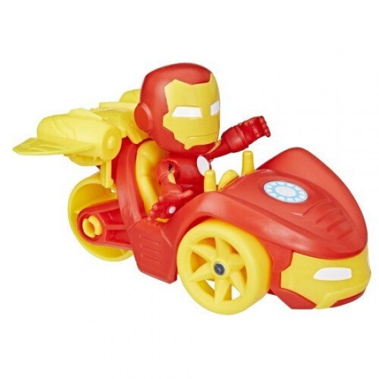 Hasbro Marvel: Spidey and his Amazing Friends - Iron Man & Iron Racer (F7458)