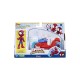 Hasbro Disney Junior Marvel: Spidey and his Amazing Friends - Spidey & Motorcycle (F7459)