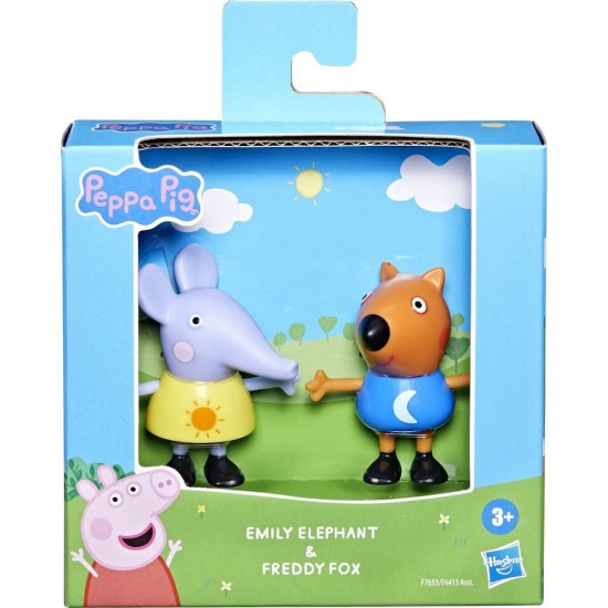 Hasbro Peppa Pig: Best Friends - Emily Elephant & Freddy Fox (F7653) Hasbro Peppa Pig: Best Friends - Emily Elephant & Freddy Fox (F7653)