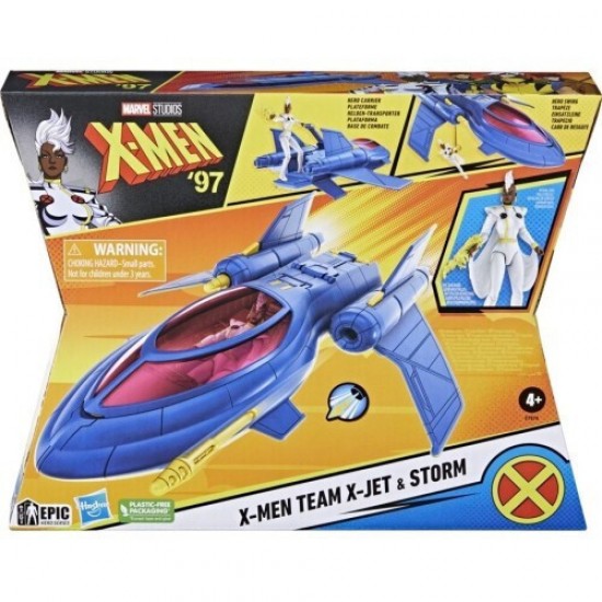 Hasbro Marvel Studios X-Men '97: Epic Hero Series - X-Men Team X-Jet & Storm (F7974)