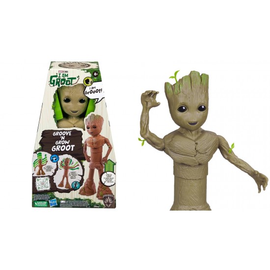 Hasbro Marvel: I am Groot - Groove 'N Grow Groot Action Figure (F8027)