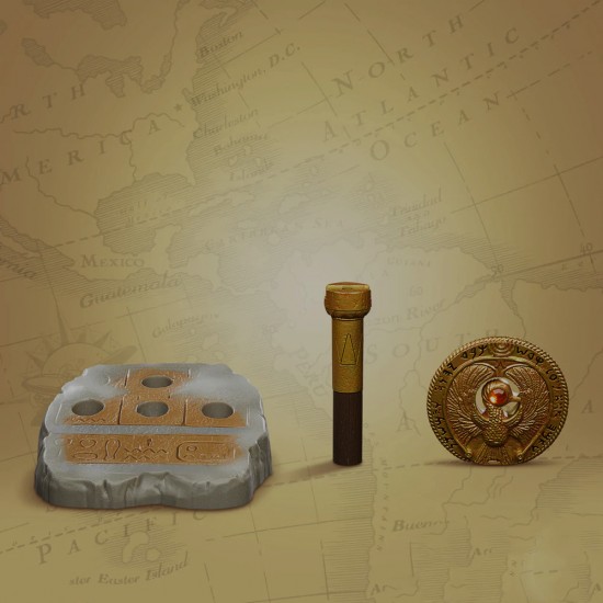 Hasbro Fans Adventure Series: Indiana Jones Raiders of the Lost Ark - Staff of Ra Headpiece Electronic Talisman (1/1) (F8033) Hasbro Fans Adventure Series: Indiana Jones Raiders of the Lost Ark - Staff of Ra Headpiece Electronic Talisman (1/1) (F8033)