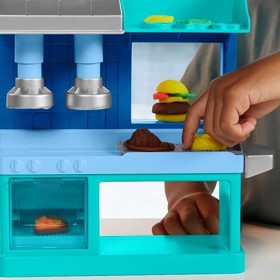 Hasbro Play-Doh Πλαστελίνη Kitchen Creations Busy Chef's Restaurant (F8107)