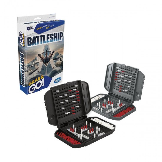 Hasbro Battleship: Grab And Go Board Game (Greek Language) (F8252)