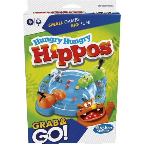 Hasbro Hungry Hungry Hippos Grab And Go (English Language) (F8255EN)
