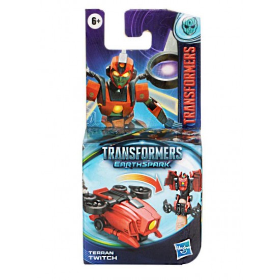 Hasbro Transformers: Earthspark Tacticon - Terran Twitch Action Figure (F8659) Hasbro Transformers: Earthspark Tacticon - Terran Twitch Action Figure (F8659)