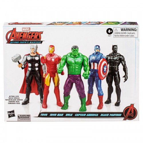 Hasbro Λαμπάδα Marvel Avengers: Beyond Earths Mightiest Action Figure Set - 5pk (F8677)