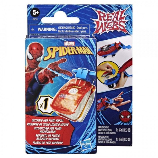 Hasbro Marvel: Spider-Man Real Webs - Ultimate Web Fluid Refill Pack (F8735)