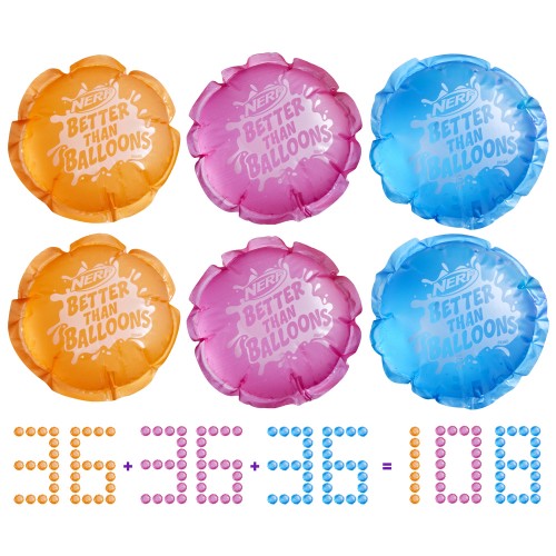 Hasbro Nerf: Better Than Balloons - Water Pods (F8742)