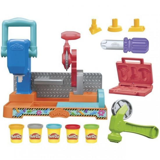 Hasbro Play-Doh - Stamp & SawTool Bench (F9141)