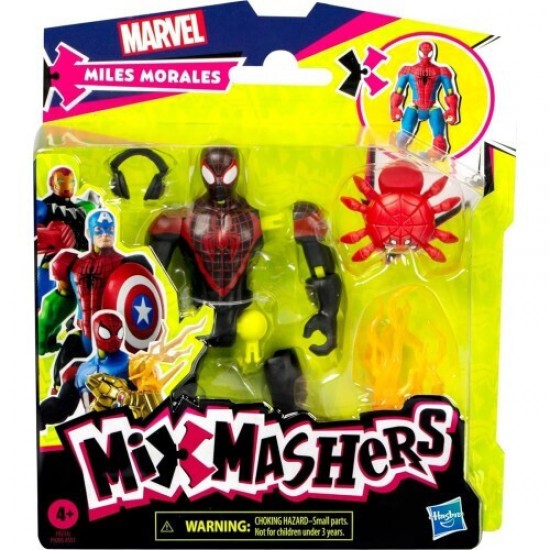 Hasbro Marvel Spider-Man: Mixmashers  - Miles Morales Action Figure (F9214)