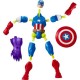 Hasbro Marvel Avengers: Mixmashers - Captain America Figure (F9267) Hasbro Marvel Avengers: Mixmashers - Captain America Figure (F9267)