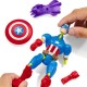 Hasbro Marvel Avengers: Mixmashers - Captain America Figure (F9267) Hasbro Marvel Avengers: Mixmashers - Captain America Figure (F9267)