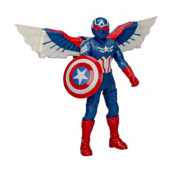 Hasbro Marvel: Captain America Brave New World - Captain America Flight Mode Action Figure (F9298)