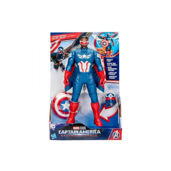 Hasbro Marvel: Captain America Brave New World - Captain America Flight Mode Action Figure (F9298)
