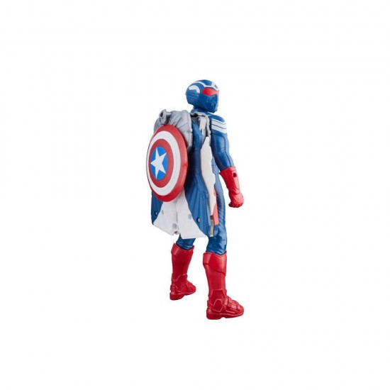 Hasbro Marvel: Captain America Brave New World - Captain America Flight Mode Action Figure (F9298)