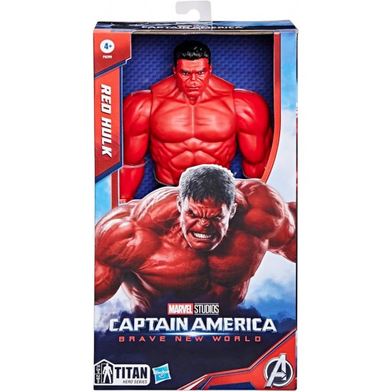 Hasbro Marvel Captain America: Brave New World - Titan Heroes Red Hulk Villain Figure (F9299)