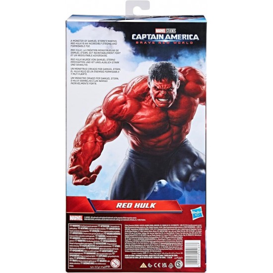 Hasbro Marvel Captain America: Brave New World - Titan Heroes Red Hulk Villain Figure (F9299)