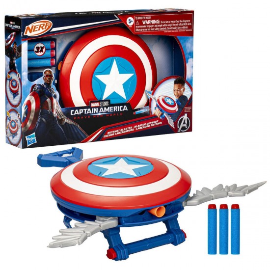 Hasbro Marvel Captain America: Brave New World - Skyshot Blaster  Role Play (F9302)