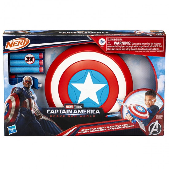 Hasbro Marvel Captain America: Brave New World - Skyshot Blaster  Role Play (F9302)