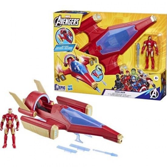 Hasbro Marvel: Avengers - Iron Man Repulsor Blast Battle Jet (F9329)