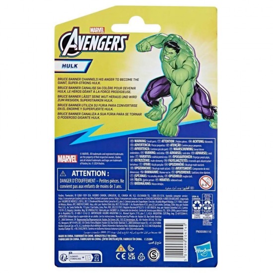 Hasbro Marvel Avengers: Epic Hero Series - Hulk Deluxe Action Figure (10cm) (F9339)