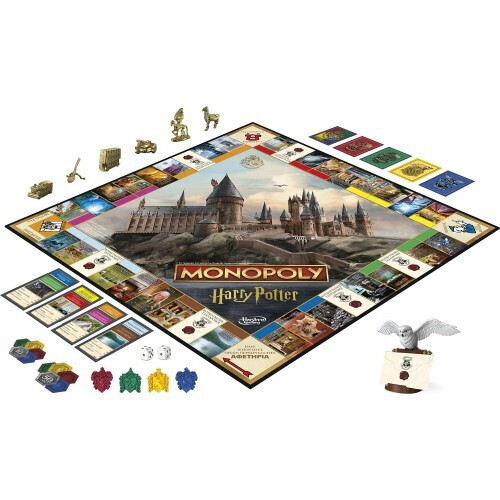 Hasbro Επιτραπέζιο Παιχνίδι Monopoly Harry Potter για 2-6 Παίκτες 8 Ετών και άνω (F9422) (EL)