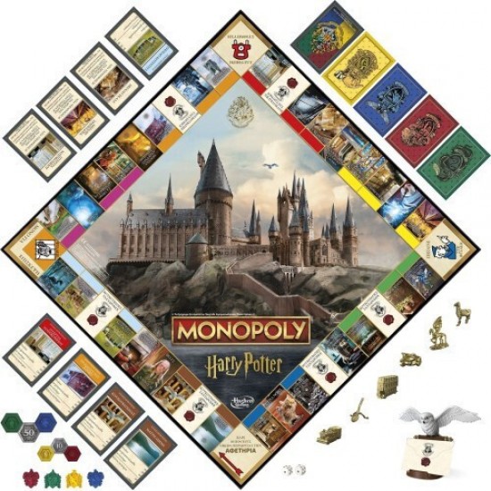 Hasbro Επιτραπέζιο Παιχνίδι Monopoly Harry Potter για 2-6 Παίκτες 8 Ετών και άνω (F9422) (EL) Hasbro Επιτραπέζιο Παιχνίδι Monopoly Harry Potter για 2-6 Παίκτες 8 Ετών και άνω (F9422) (EL)