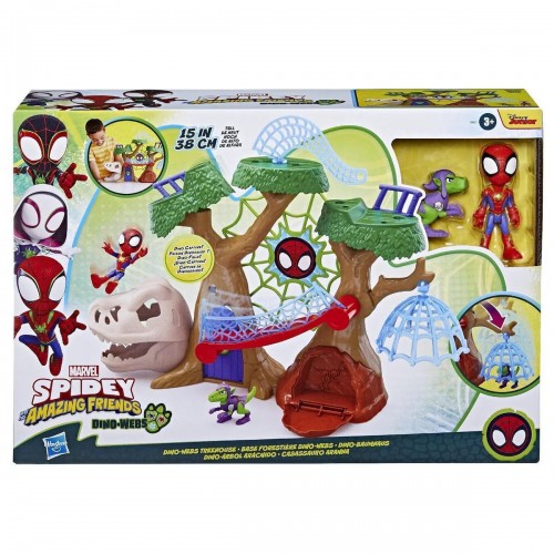 Hasbro Marvel: Spidey And His Amazing Friends - Dino Webs Treehouse Playset (F9477)