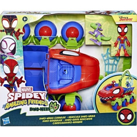 Hasbro Disney: Marvel Spidey And His Amazing Friends - Dino Webs Crawler Vehicle (F9480)