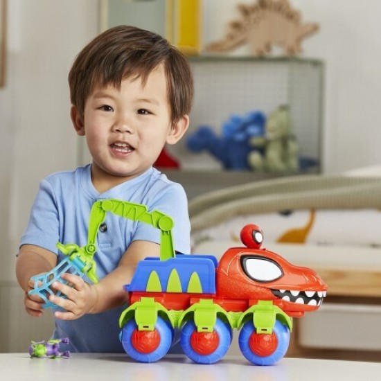 Hasbro Disney: Marvel Spidey And His Amazing Friends - Dino Webs Crawler Vehicle (F9480)