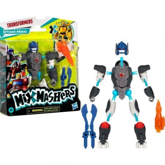 Hasbro Transformers: Mixmashers Basic Figure - Optimus Primal Action Figure (F9733)