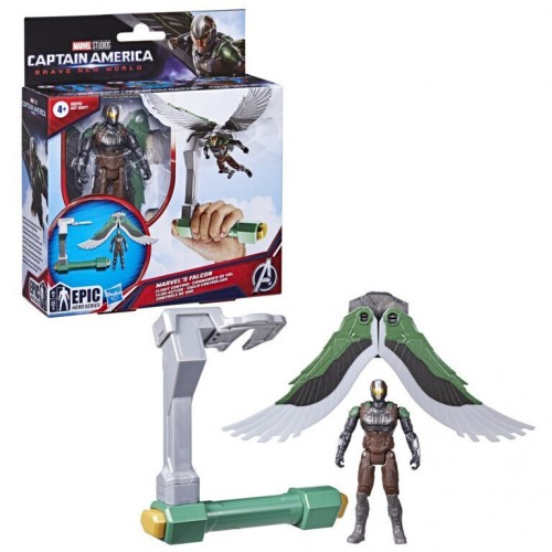 Hasbro Marvel Captain America: Brave New World - Marvel's Falcon 4" Flight Control Figure (G0076)