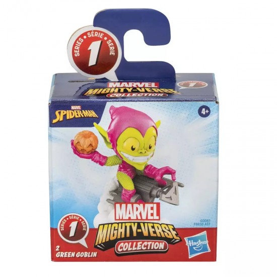 Hasbro Marvel Spiderman: Mighty-Verse (Series 1) - Green Goblin Figure (G0087)