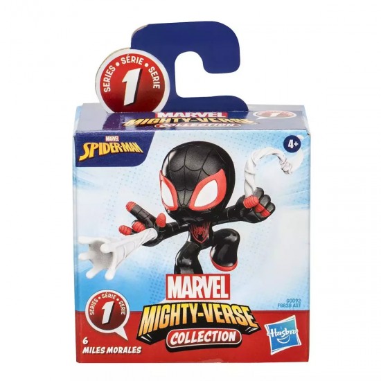 Hasbro Marvel Spiderman: Mighty-Verse (Series 1) - Miles Morales Figure (G0092)