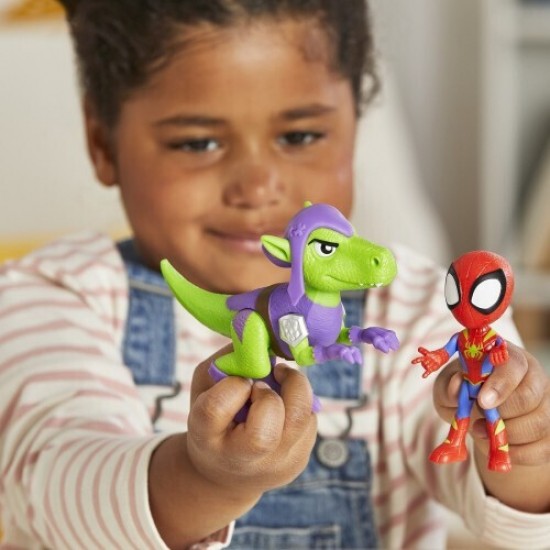 Hasbro Disney Marvel: Spidey And His Amazing Friends Dino-Webs - Spidey & Goblin Raptor (G0120)