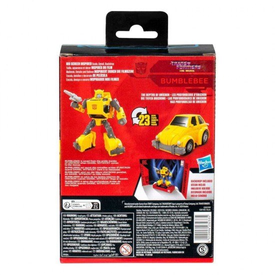 Hasbro Fans Transformers: Generations Studio Series - 86' Buzzworthy Bumblebee (G0220)
