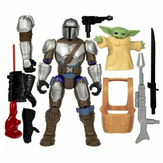 Hasbro Disney Mixmashers: Star Wars - The Mandalorian & Grogu Deluxe Figures (G0300)