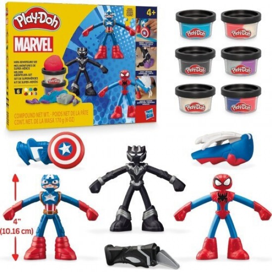 Hasbro Play-Doh: Marvel - Hero Adventure Set (G0333)