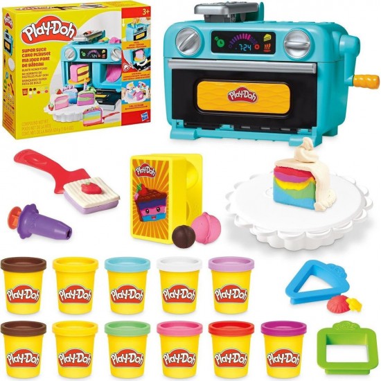 Hasbro Play-Doh: Doh & More - Super Slice Cake Playset (G0497)