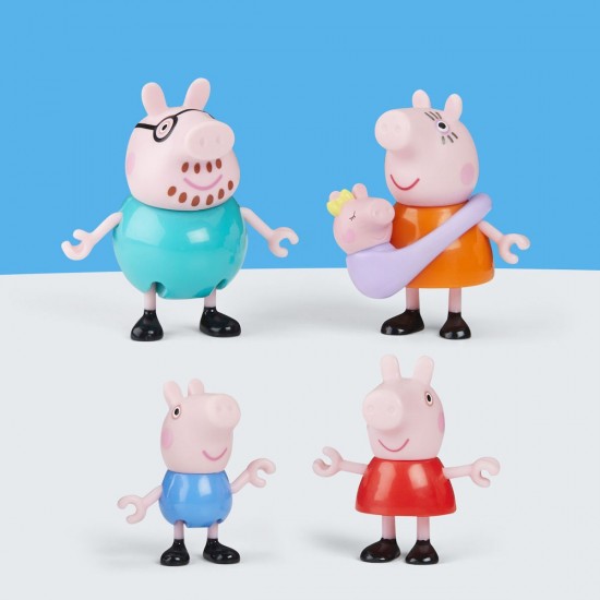 Hasbro Peppa Pig: Peppas's  Family of Five - Figures Set (G0506)