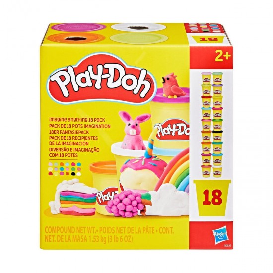 Hasbro Play-Doh: Doh & More - Imagine Anything 18 Pack (G0522)