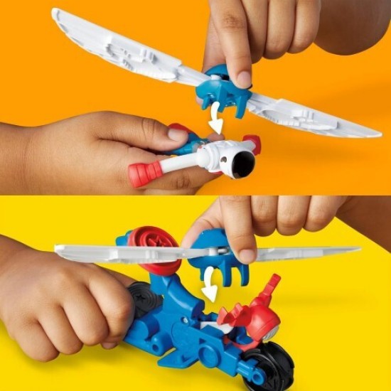 Hasbro Play-Doh Marvel: Captain America - Moto-Slicer (G0555) Hasbro Play-Doh Marvel: Captain America - Moto-Slicer (G0555)