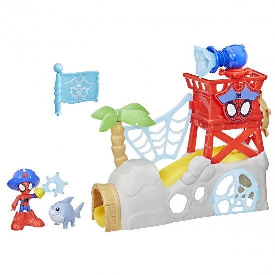 Hasbro Spidey And His Amazing Friends Water Webs: Spidey Island - Playset (G0665)