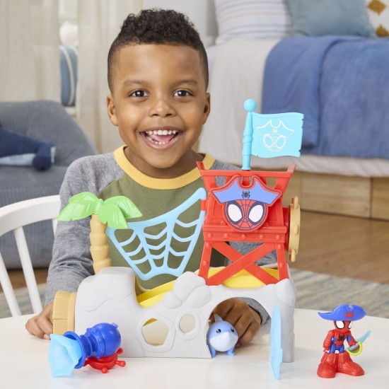 Hasbro Spidey And His Amazing Friends Water Webs: Spidey Island - Playset (G0665)