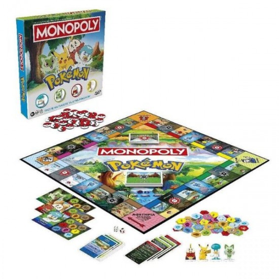 Hasbro Monopoly - Pokemon (Greek Language) (G0716)