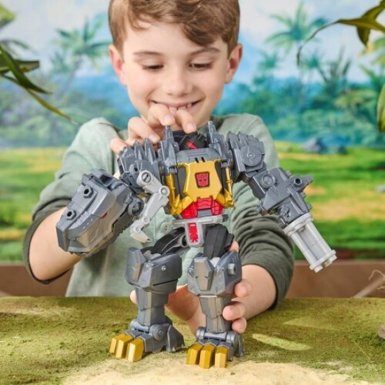 Hasbro Transformers Changes to Dino: Cyberworld - Chomp & Battle Grimlock Action Figure (G0748)