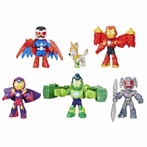 Hasbro Marvel Iron Man And His Awesome Friends: Armored Up Avengers Pack - Figures (G1255)